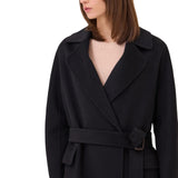 Cappotto donna doppiopetto lungo