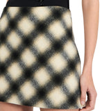 Minigonna donna a quadri