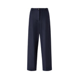 Pantaloni donna ampi in flanella di jersey