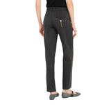 Pantaloni donna a sigaretta gessati