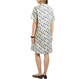 Abito donna in popeline stampato