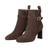 Stivaletti donna in suede