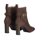 Stivaletti donna in suede