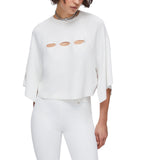 Maglia donna con cut-out