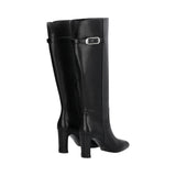 Stivali donna alti in pelle