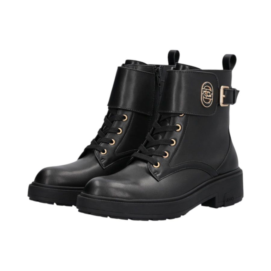 Anfibi donna in pelle