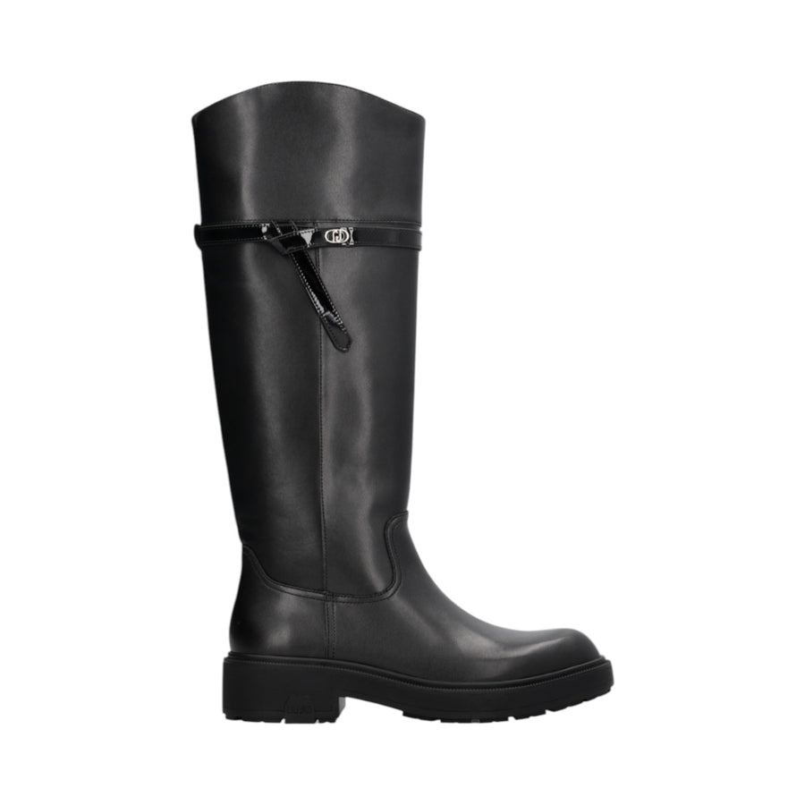 Stivali donna alti in pelle