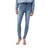 Jeans donna skinny a vita alta