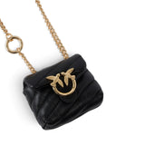 Accessorio donna Nano Love Bag Puff in nappa