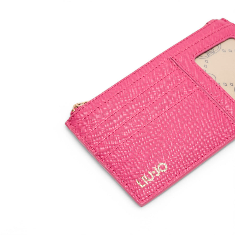 Porta carte donna con zip