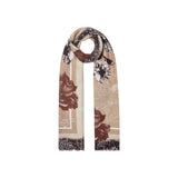 Stola donna con fiori