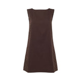 Abito donna in cotone con pizzo