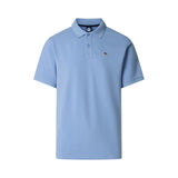 Polo uomo con patch logo