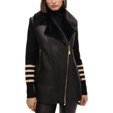 Gilet donna midi reversibile