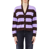Cardigan donna a righe