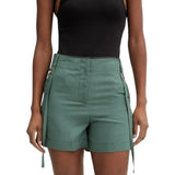 Shorts donna sartoriali in lino