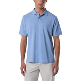 Polo uomo con patch logo