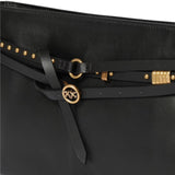 Borsa a spalla media Belt Bag in pelle