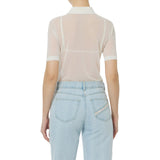Polo donna in nylon con reggiseno