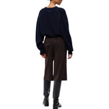 Bermuda Donna in misto lana stretch