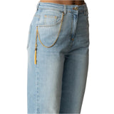 Jeans donna  donna  Palace con CatenaLIGHT BLUE