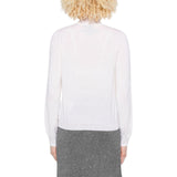 Maglia donna in lana con perle