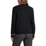 Cardigan donna con borchie