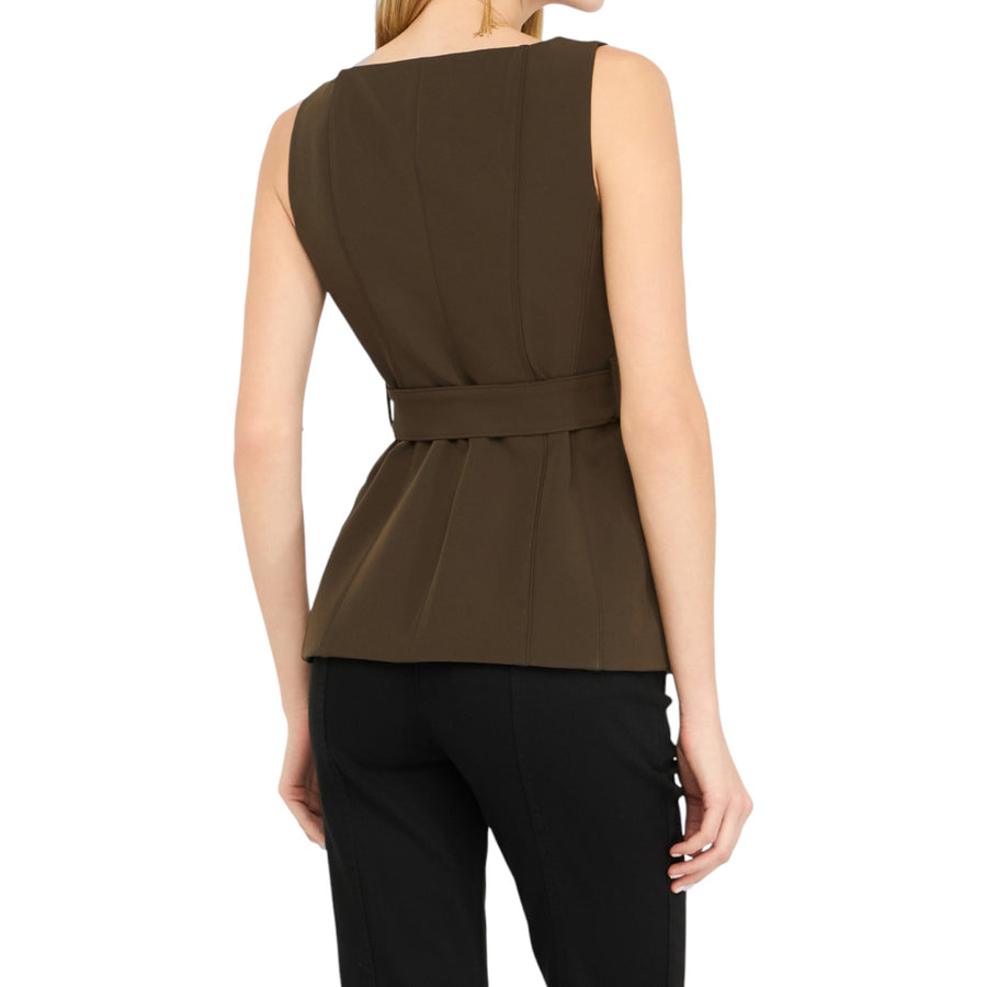 Gilet donna con zip