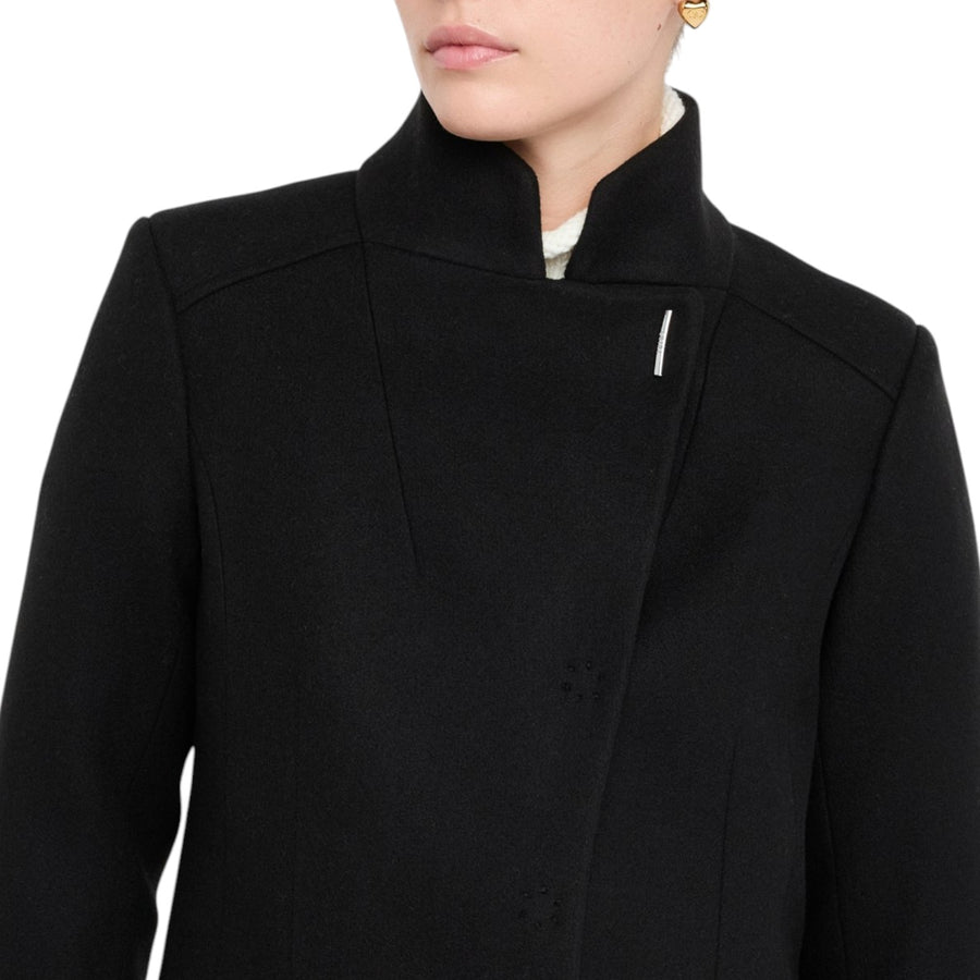 Cappotto donna in panno double
