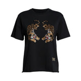 T-shirt donna con applicazioni