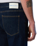 Jeans uomo in denim riciclato