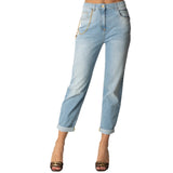 Jeans donna  donna  Palace con CatenaLIGHT BLUE