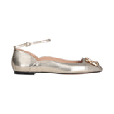 Ballerine donna effetto laminato