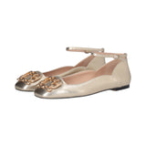 Ballerine donna effetto laminato