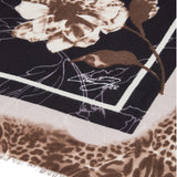 Stola donna con fiori