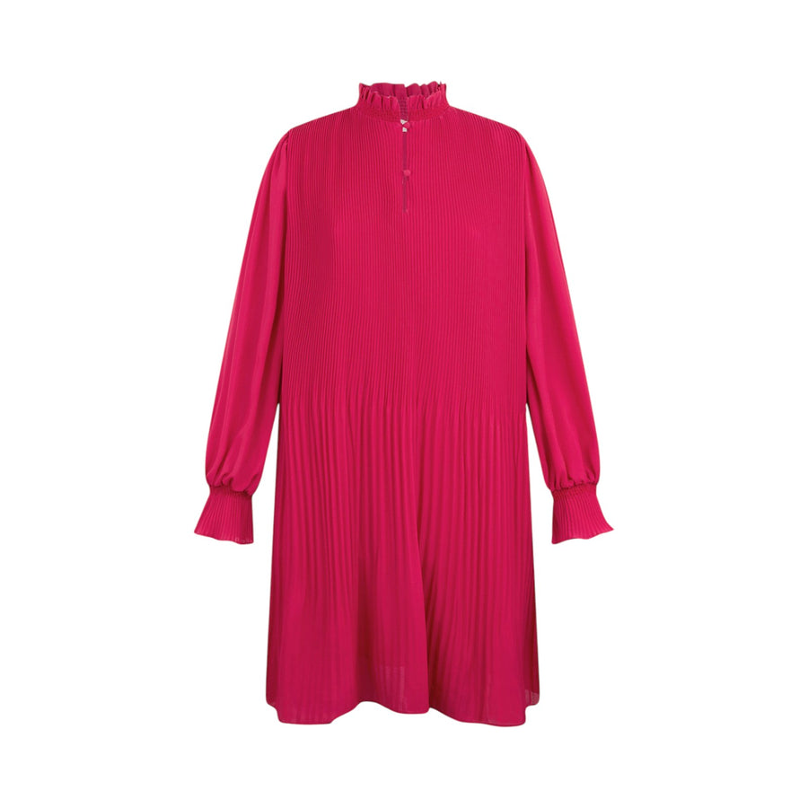 Vestito donna corto plissé