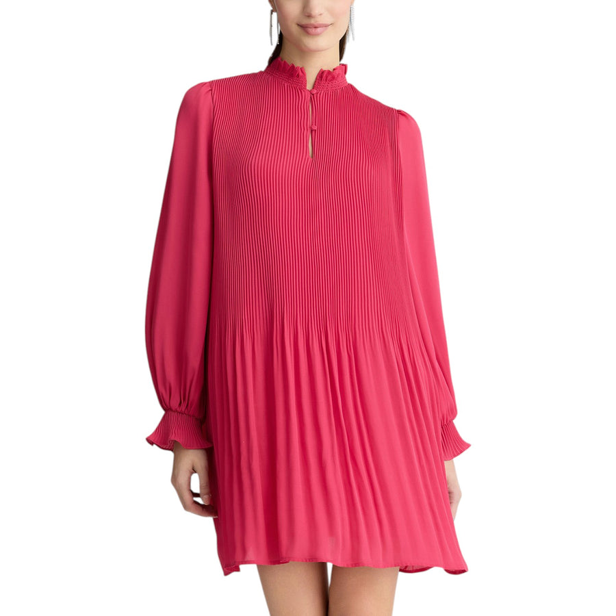 Vestito donna corto plissé