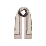 Stola donna con logo monogram