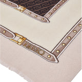 Stola donna con logo monogram