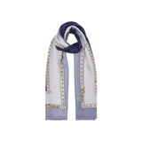 Stola donna con logo monogram