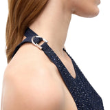 Top donna full strass con schiena scoperta