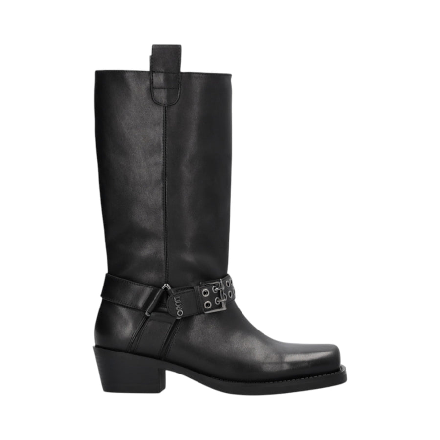 Stivali donna texani in pelle