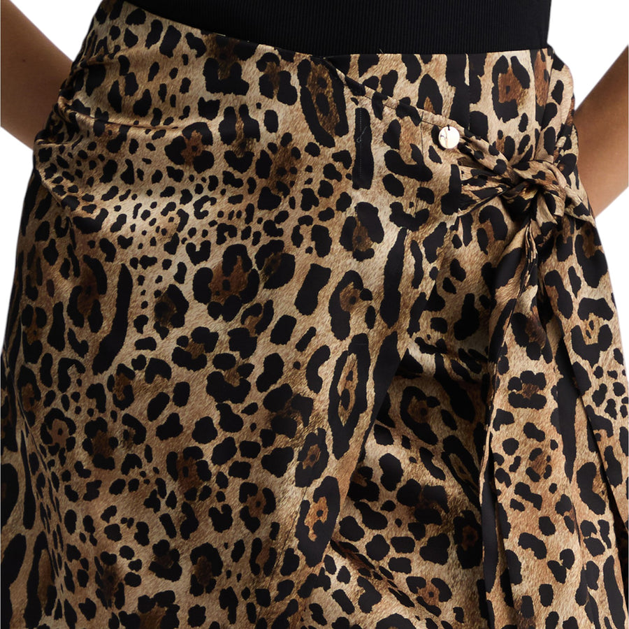 Minigonna donna animalier