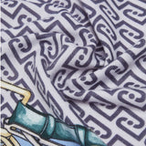 Foulard donna grande con stampa