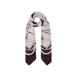 Foulard donna grande con stampa