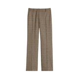 Pantalone donna in batavia di lana