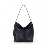 Bucket bag in pelle