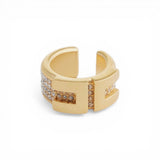 Orecchino donna earcuff con strass