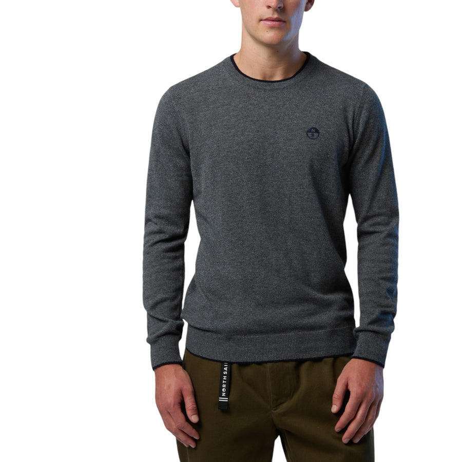 Maglione uomo girocollo in cashmere