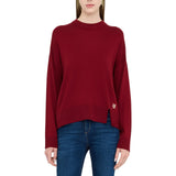 Maglia donna in misto lana